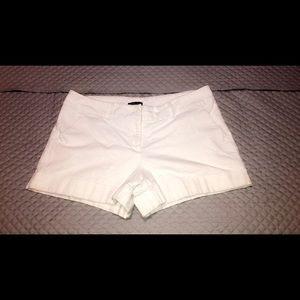 New York & Co. white denim shorts